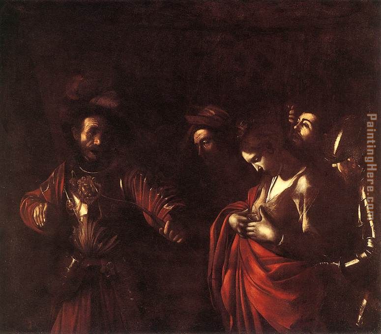 Caravaggio The Martyrdom of St. Ursula